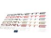 1997-2004 C5 Corvette Domed Rear Bumper Lettering Letters Kit